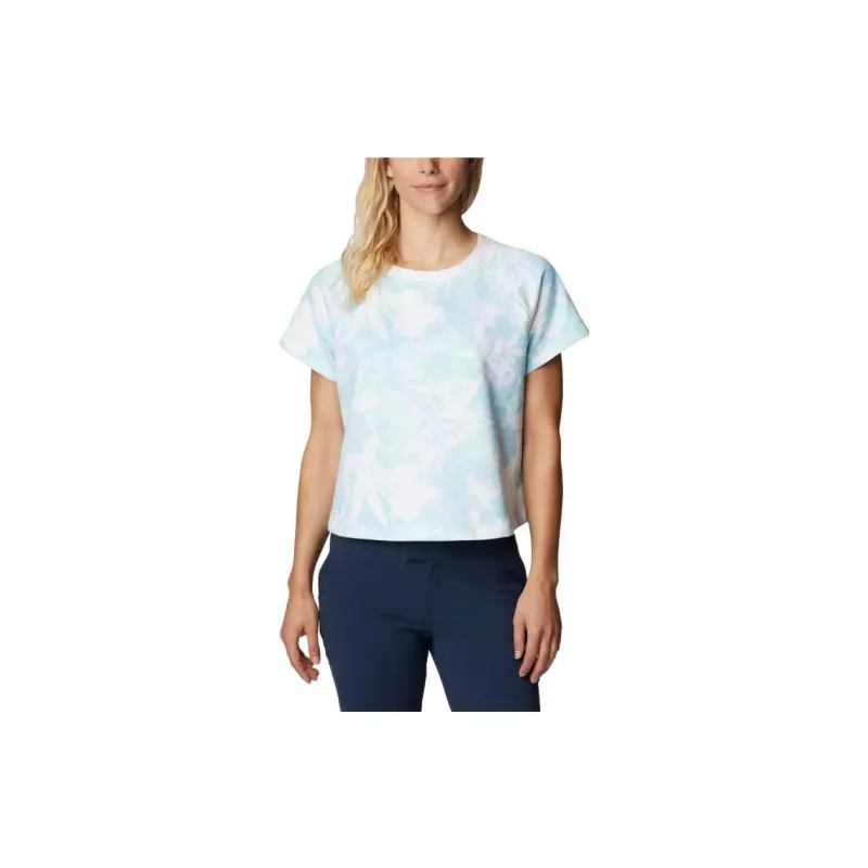 Columbia T-Shirts Women's Teal-1