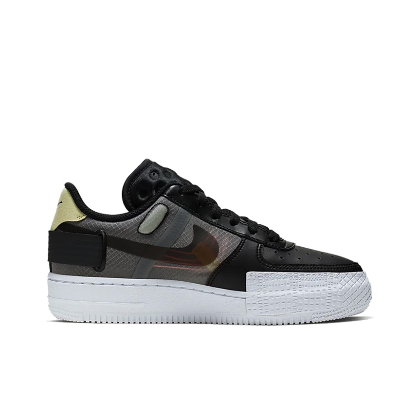 nike air force 1 low type black
