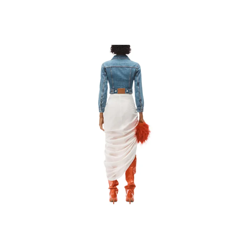 Alexander Wang Shrunken Trucker Jacket-2