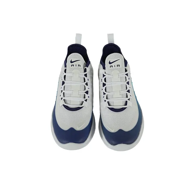 Nike Air Max Axis Cushioning, Wear Resistant Low Top Kids' Running Shoes White Blue Teenagers-1