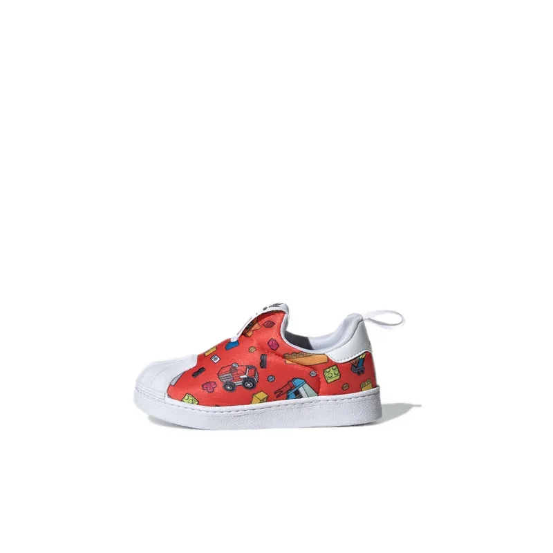 Adidas Originals Abrasion Resistant Low Top Toddler Shoes Red Infant And Toddler-0