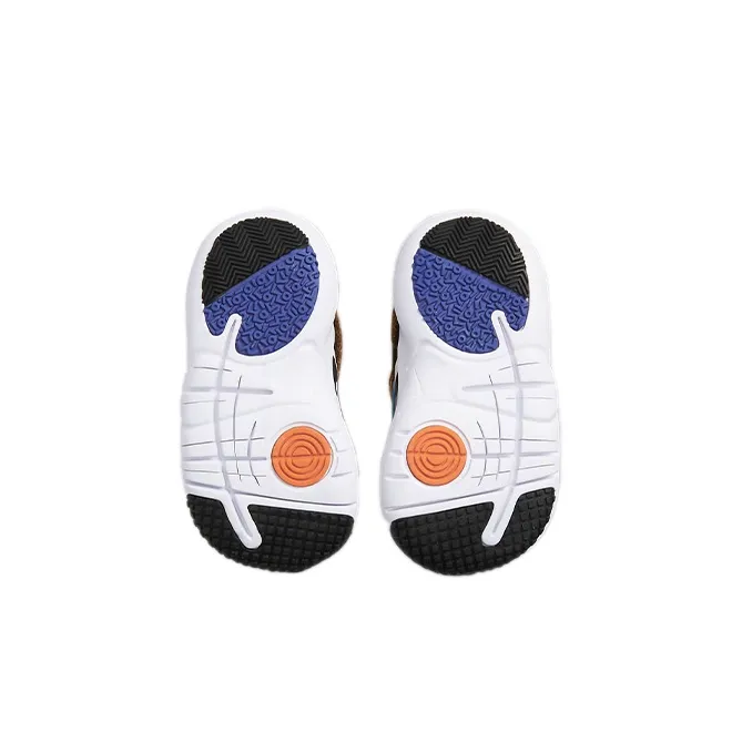 Nike Flex Advance Bt Abrasion Resistant Breathable Support Low Top Running Shoes Orange Yellow Infant And Toddler-5