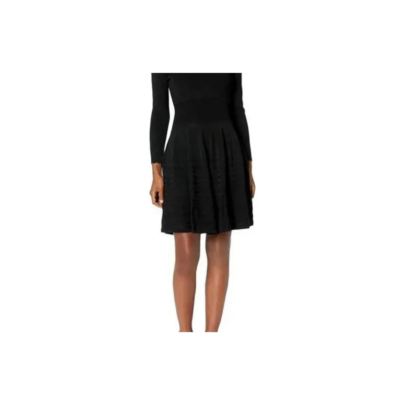 EMPORIO ARMANI Long Sleeved Dresses Women's Black-1