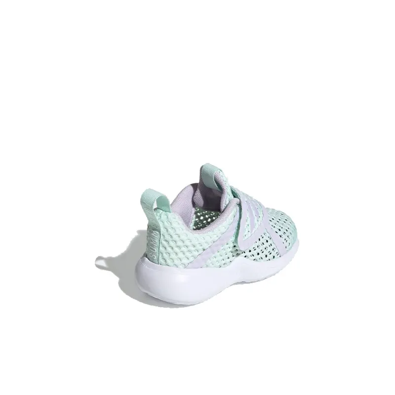 Adidas Fortarun Summer Cushioned Wear-Resistant Breathable Low-Top Toddler Shoes Green Infant And Toddler-3