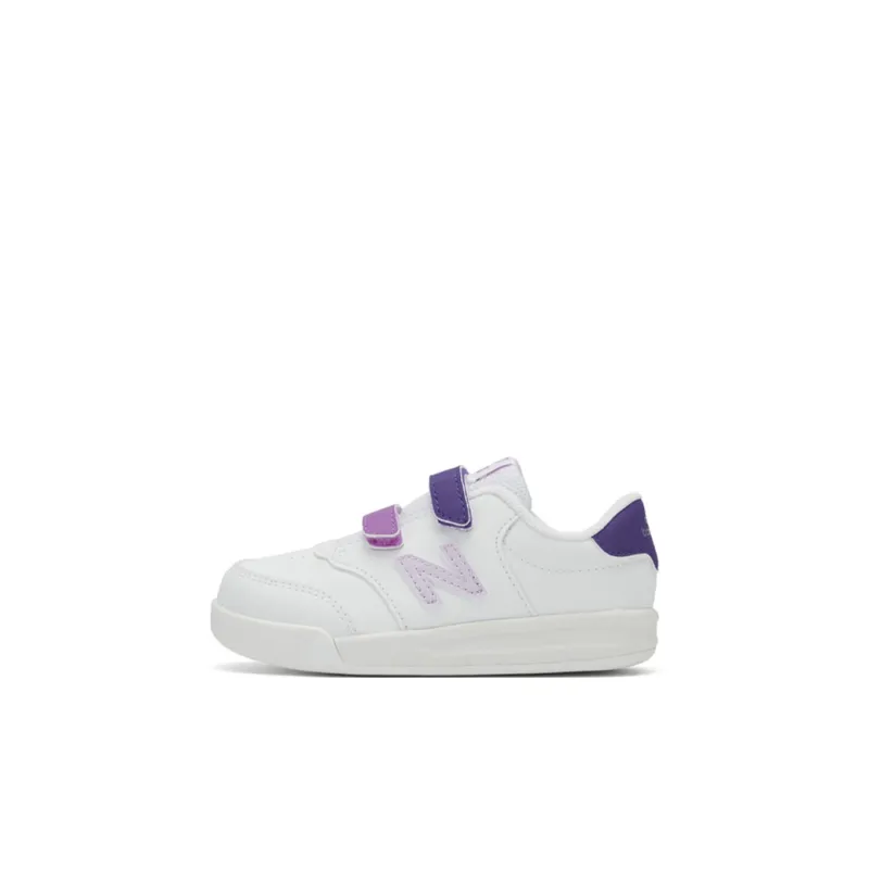 New Balance NB CT60 Low-Top Toddler Shoes White Purple Infant And Toddler-0