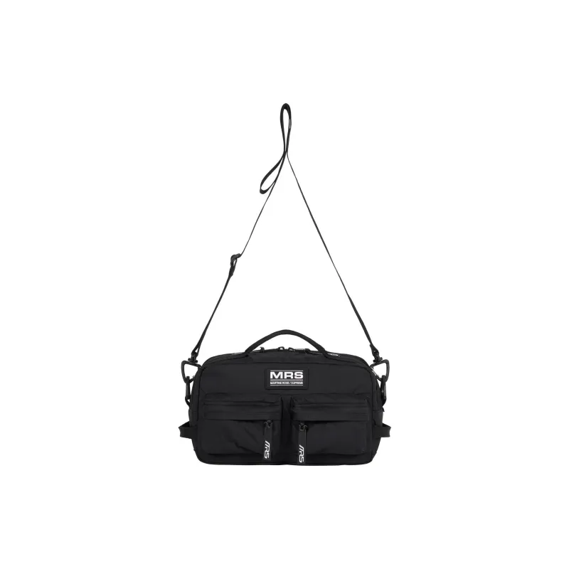 Supreme Nylon Crossbody One Shoulder Handbag Regular Unisex Black-0