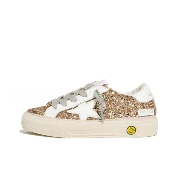 Golden Goose May Star Kids Lifestyle Shoes Gold Teenagers