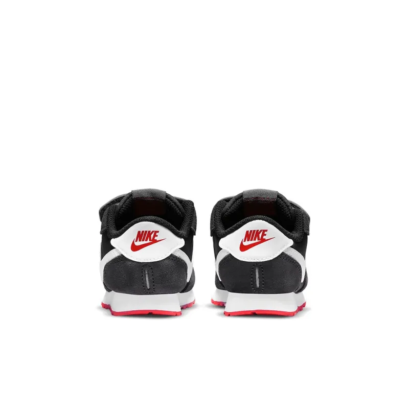 Nike MD Valiant Low Top Toddler Shoes Black White Red Infant And Toddler-4