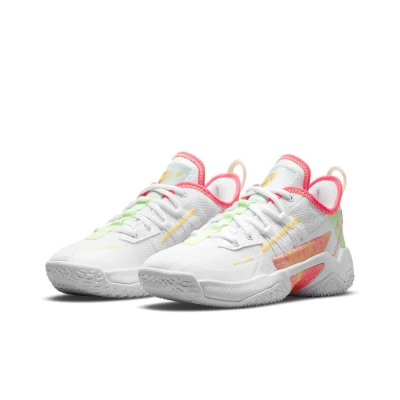 Jordan One-Take II White Hyper Pink GS-2