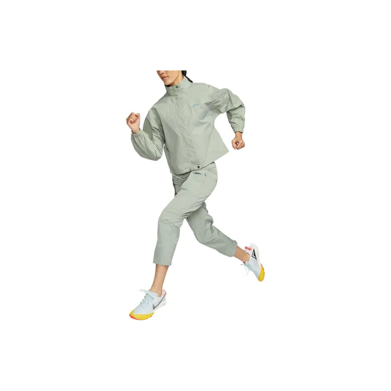 Nike Trail Repel Knitted Sports Pants Women's Horizon Green-2