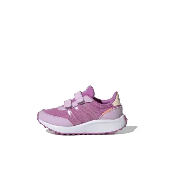 Adidas Neo Run 70S Cushioning Anti Slip And Wear Resistant Kids Lifestyle Shoes Pink Kids'