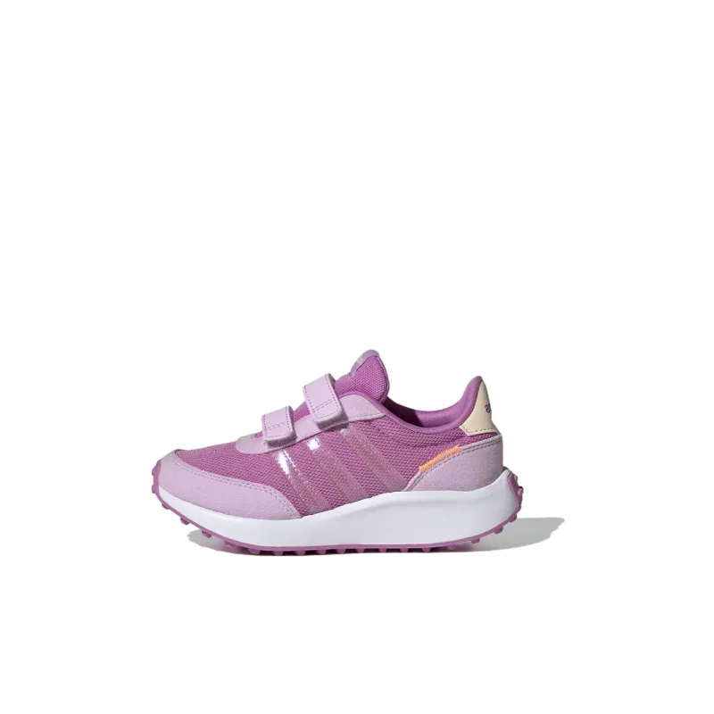 Adidas Neo Run 70S Cushioning Anti-Slip And Wear-Resistant Kids Lifestyle Shoes Pink Kids'-0