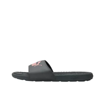 PUMA Cool Cat Slip-Resistant Massage Slide Slippers Women's Black