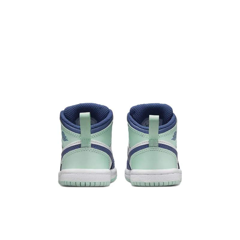 Jordan 1 Mid Mystic Navy Mint Foam TD-4