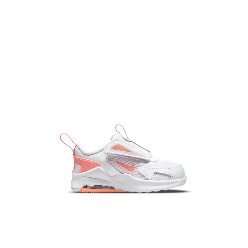 Nike Air Max Bolt Slip Resistant Cushioning Abrasion Resistant Low Top Toddler Shoes White Pink Infant And Toddler-1