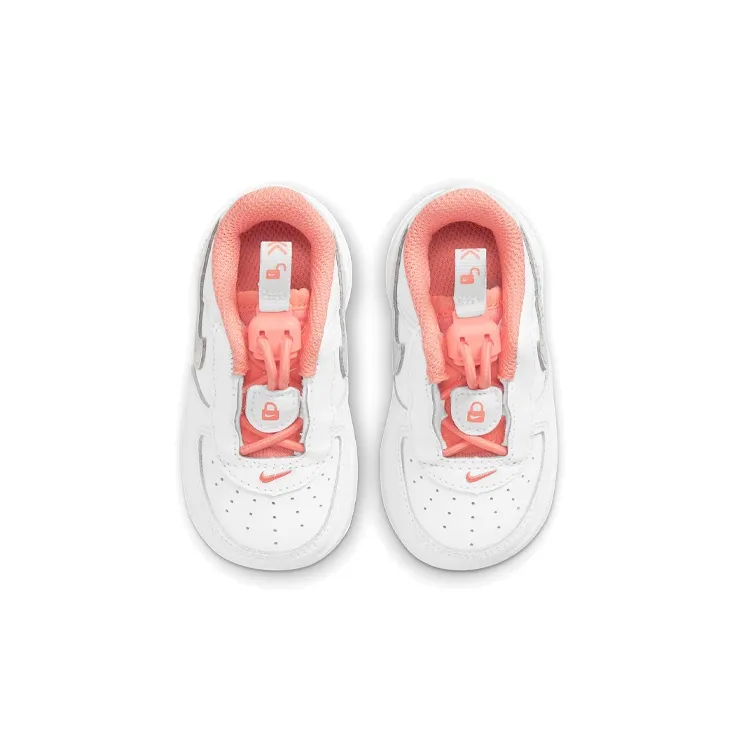 Nike Air Force 1 Low-Top Toddler Shoes Pink White Infant And Toddler-3