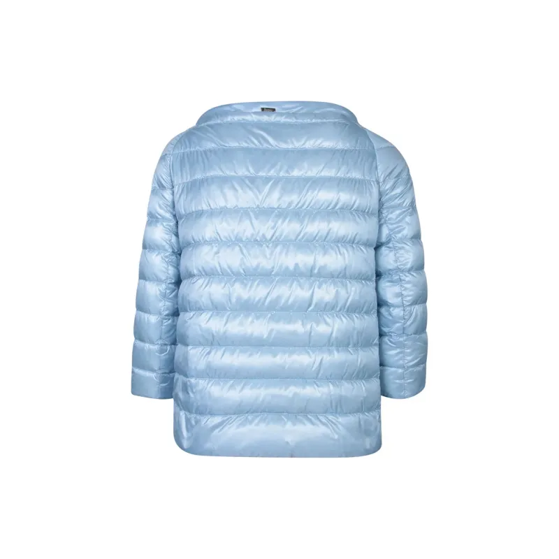 HERNO Cropped Sleeved Down Jacket-1