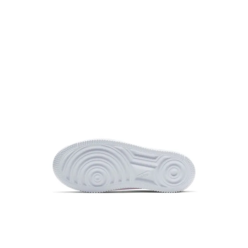 Nike Air Force 1 Low Top Kids' Skateboarding Shoes White Pink Children Aged 3 7 Years Old-3