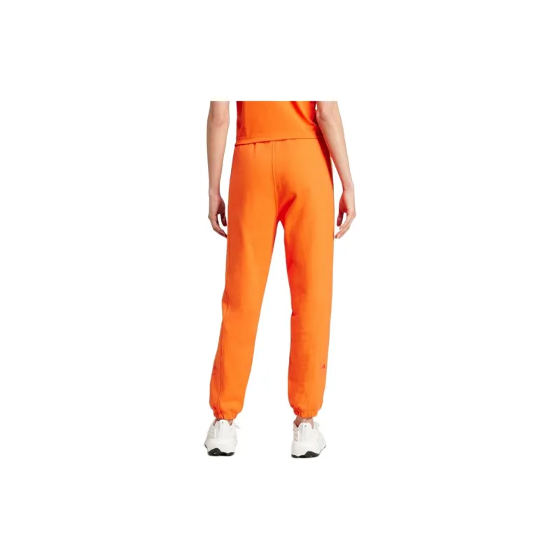 Adidas Knitted Sports Pants Women's Orange-3