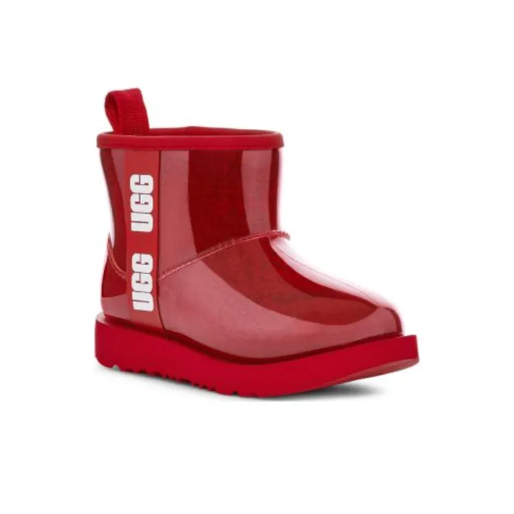 UGG Classic Clear Mini II Boot Samba Red Kids-2