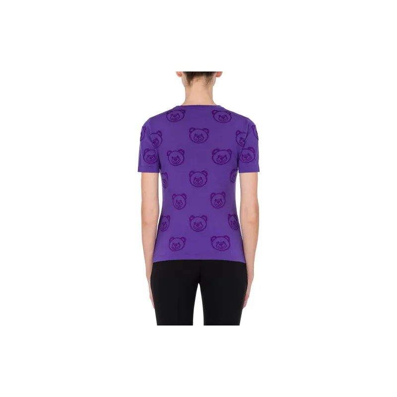 MOSCHINO SS22 Knitwear Women's Purple-2