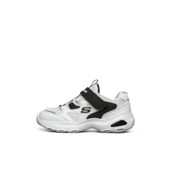 Skechers Slip Resistant Shock Absorbers Low Top Kids' Casual Shoes White Black Kids'