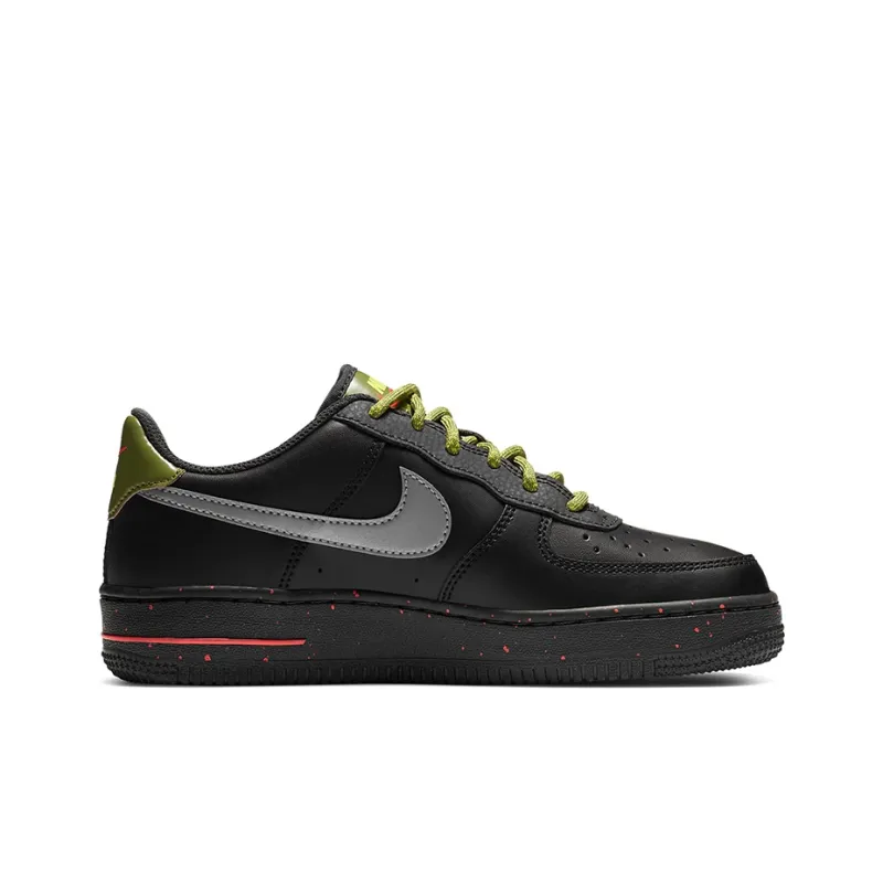 Nike Air Force 1 Low Black Asparagus GS-1