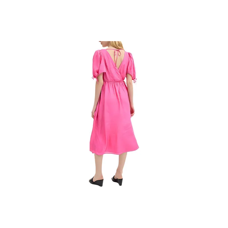 COACH SS24 Short Sleeved Dresses Women's Pink-2