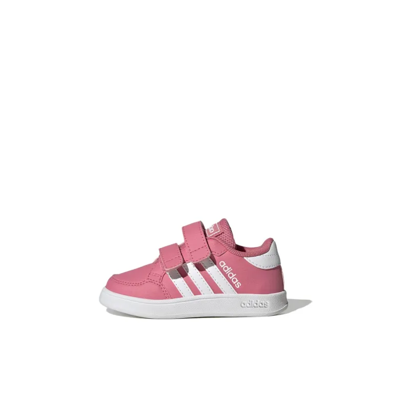 Adidas Neo Breaknet Abrasion Resistant Low Top Toddler Shoes Pink Infant And Toddler-0