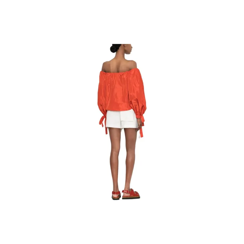 Staud T-Shirts Women's Red-3