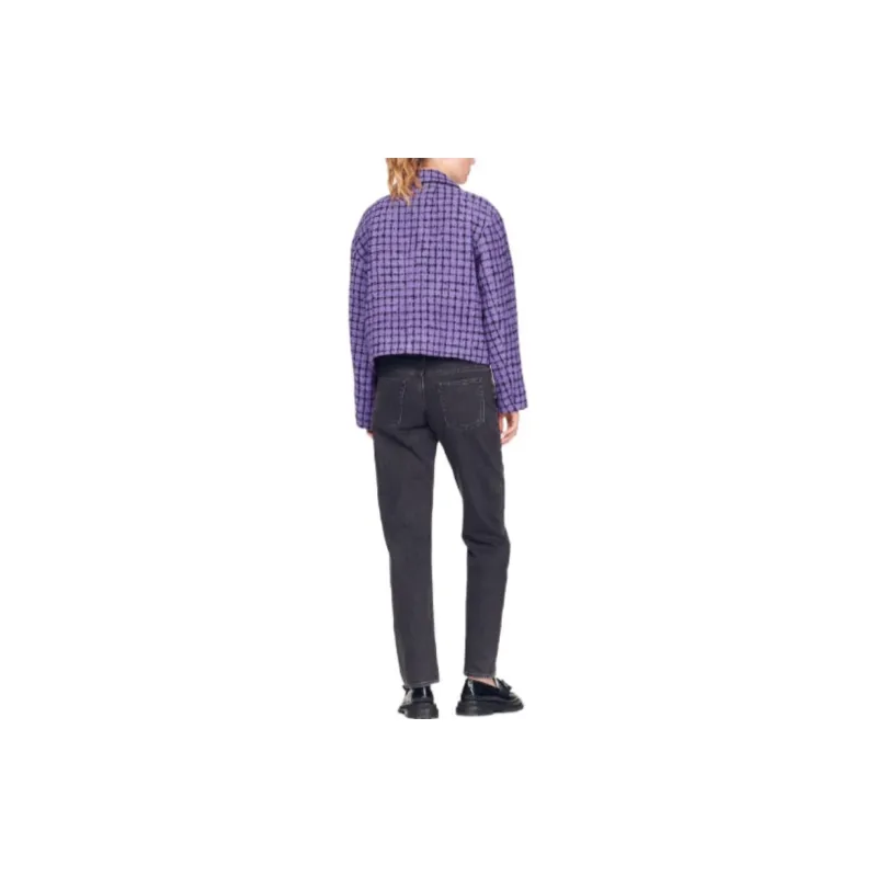 Sandro Jackets Women's Purple-1