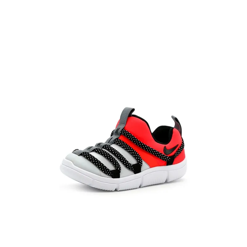 Nike Novice Low Top Sports Casual Shoes Gray Black Red Infant And Toddler-1