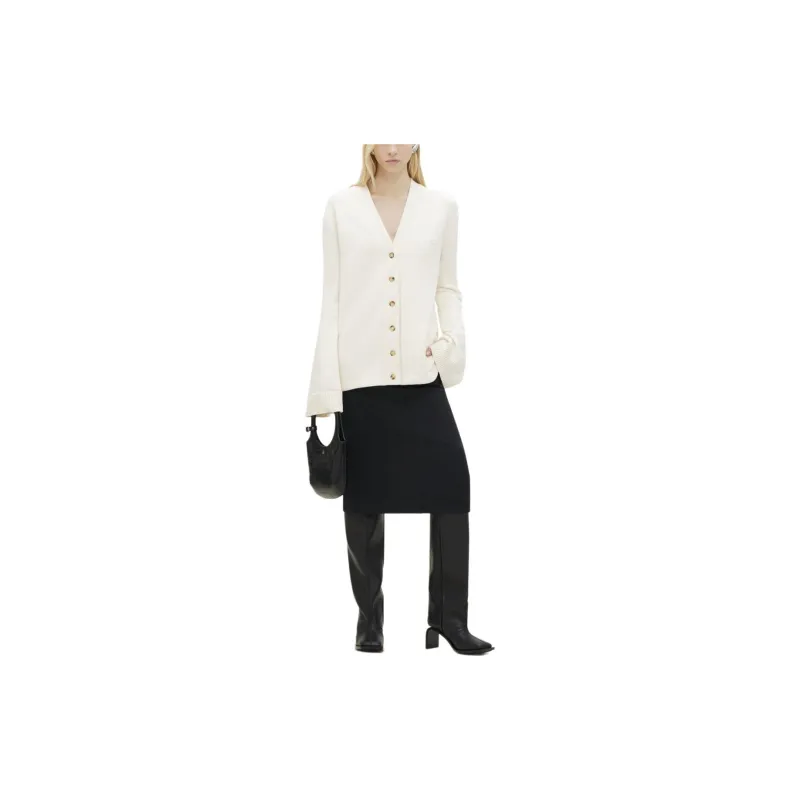COURREGES Logo appliquéd Cardigan-3
