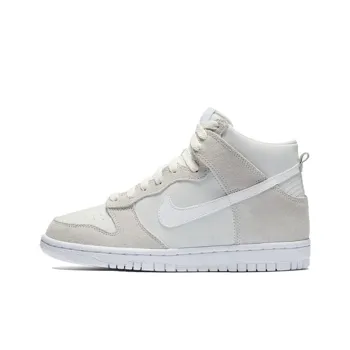 Nike Dunk High 1985 Abrasion Resistant High Top Kids' Skateboarding Shoes Ecru Teenagers