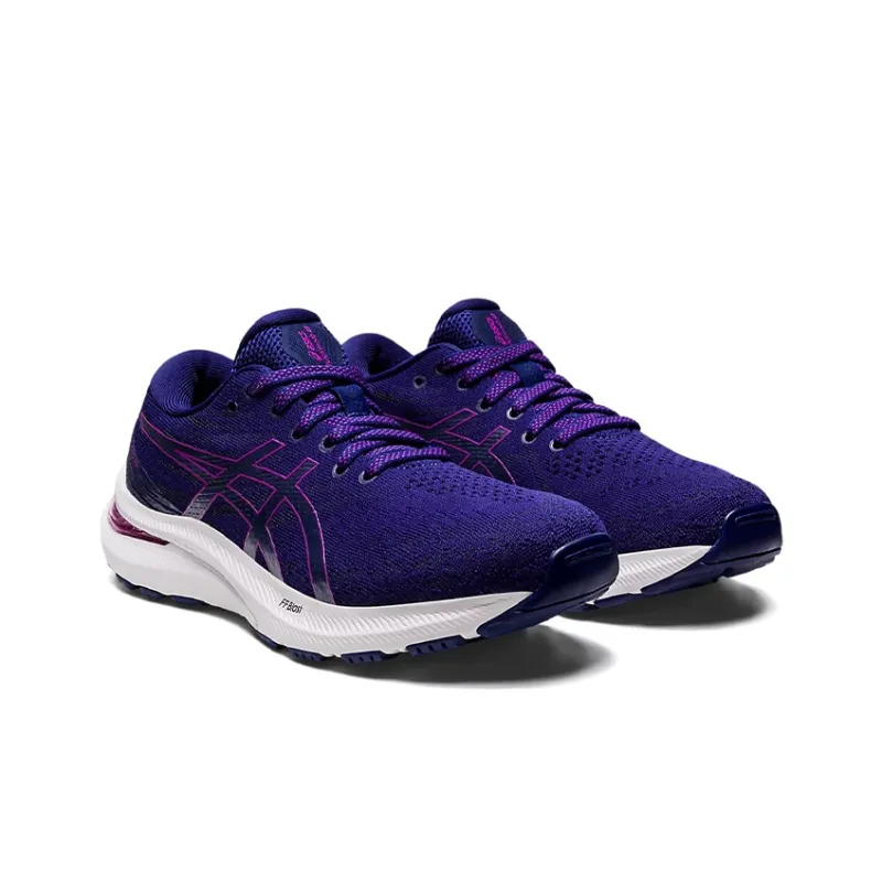 Asics GEL KAYANO 29 Anti Slip And Wear Resistant Breathable Low Top Kids' Running Shoes Dark Purple Teenagers-2