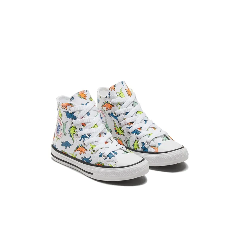 Converse Chuck Taylor All Star High GS 'Dinoverse Print'-2