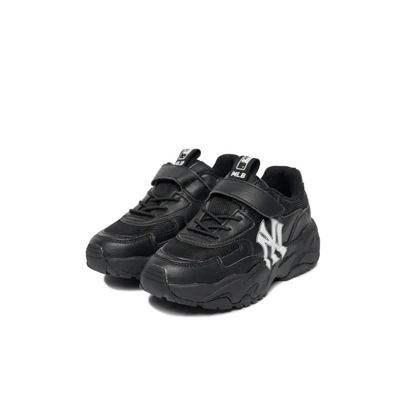 MLB Big Ball Chunky Bigball Chunky Lit Cushioning, Wear Resistant Low Top Kids Lifestyle Shoes Black Kids'-2