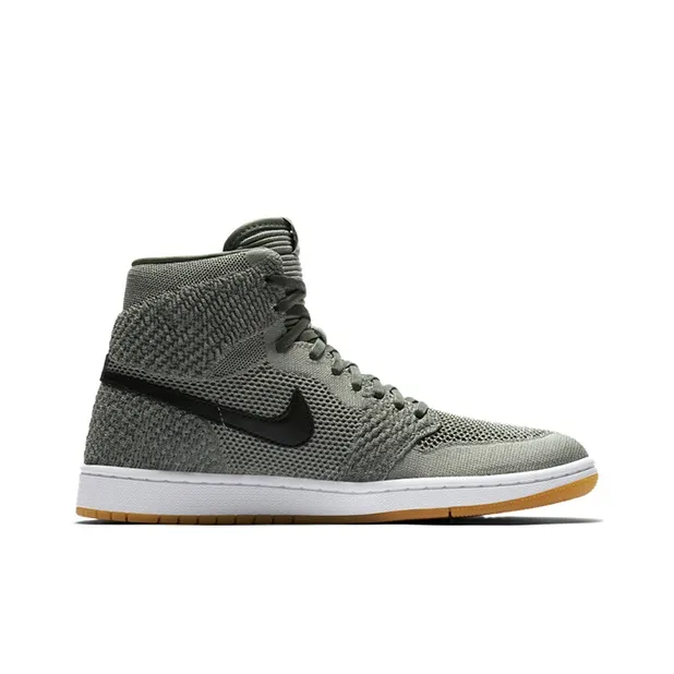 Air Jordan 1 Retro High Flyknit GS Clay Green GS-1
