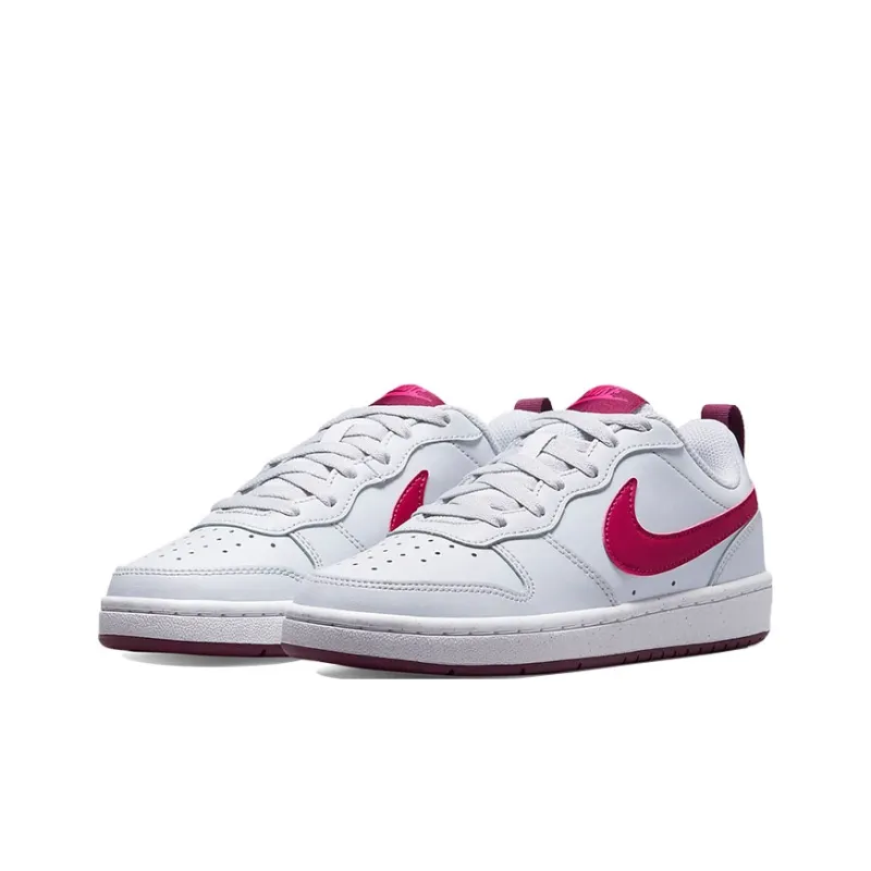Nike Court Borough Low 2 'Pure Platinum Pink Prime' GS-2
