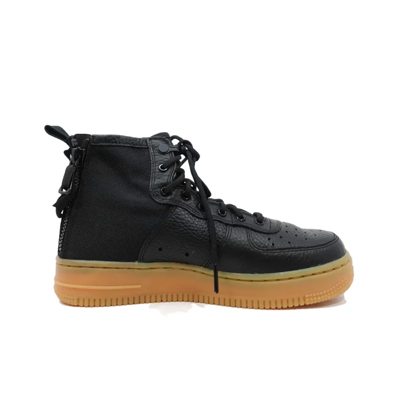 Nike SF Air Force 1 Mid Black Gum GS-1