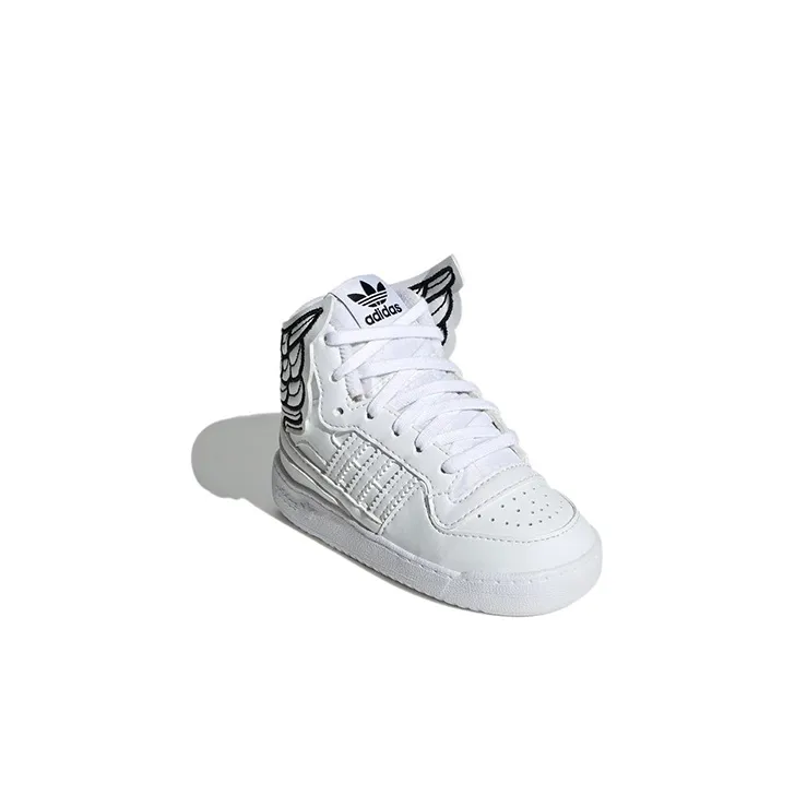 Adidas JS Wings 4.0 White Black Infant-2