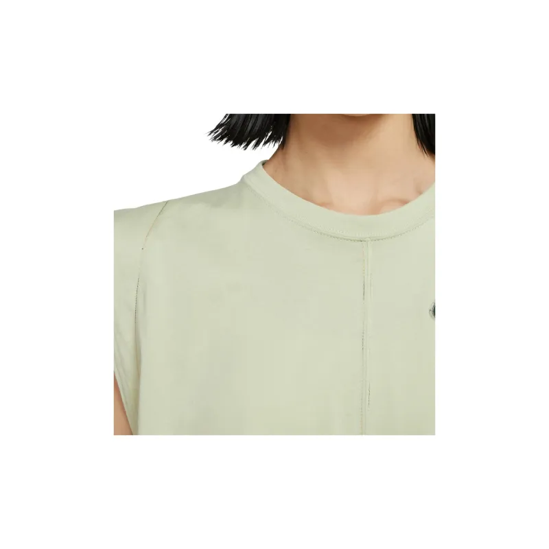 Nike T Shirt Women's Light Green-4