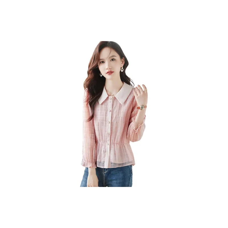 Still quiet Shirts Women's Pink-2