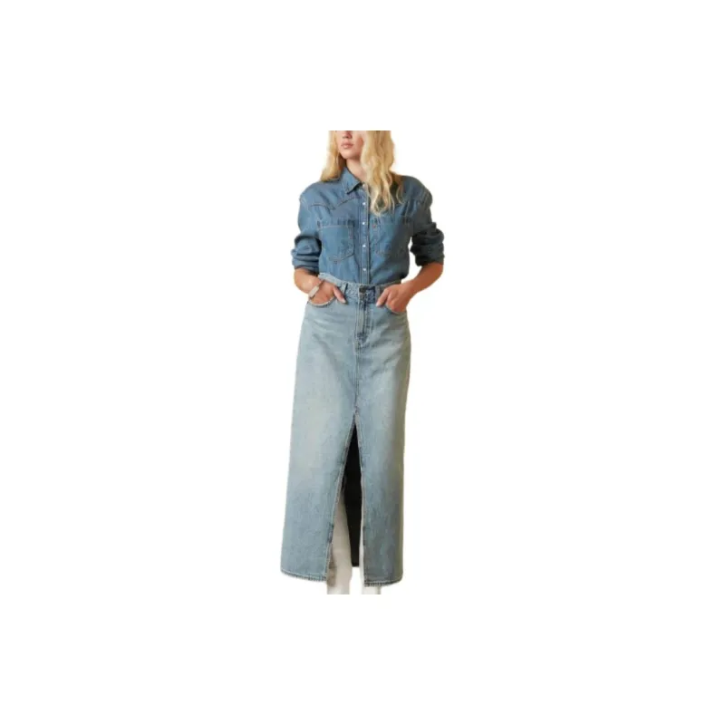 Levis Shirts Women's Blue-1