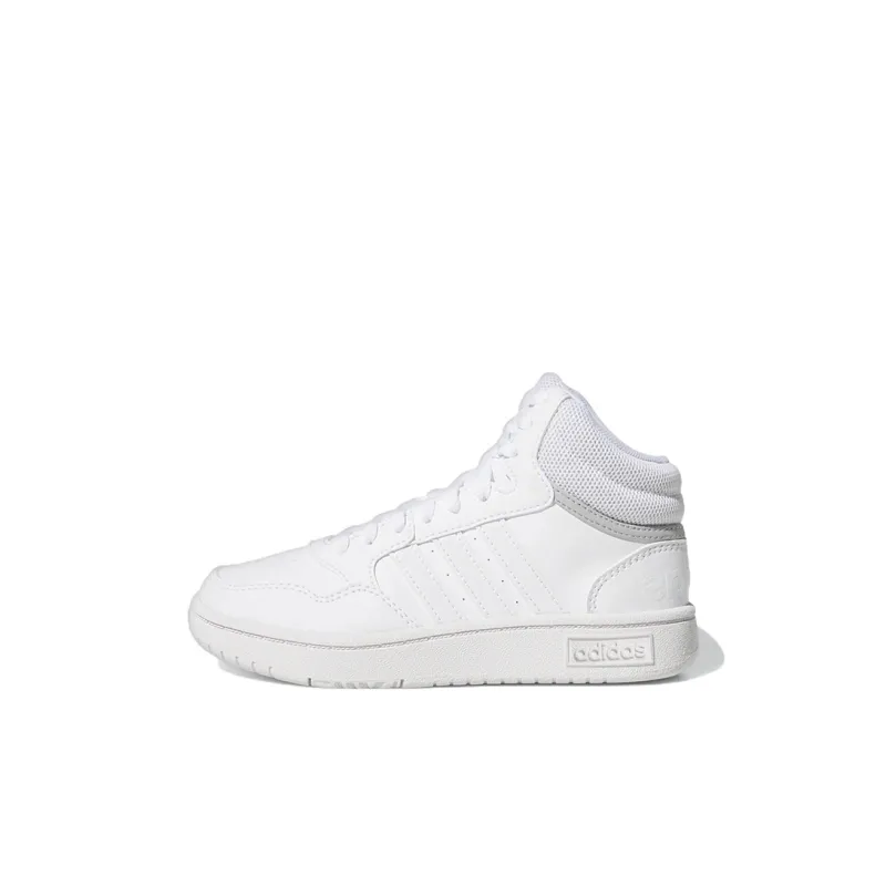 Adidas Hoops Mid J 'White Grey'-0
