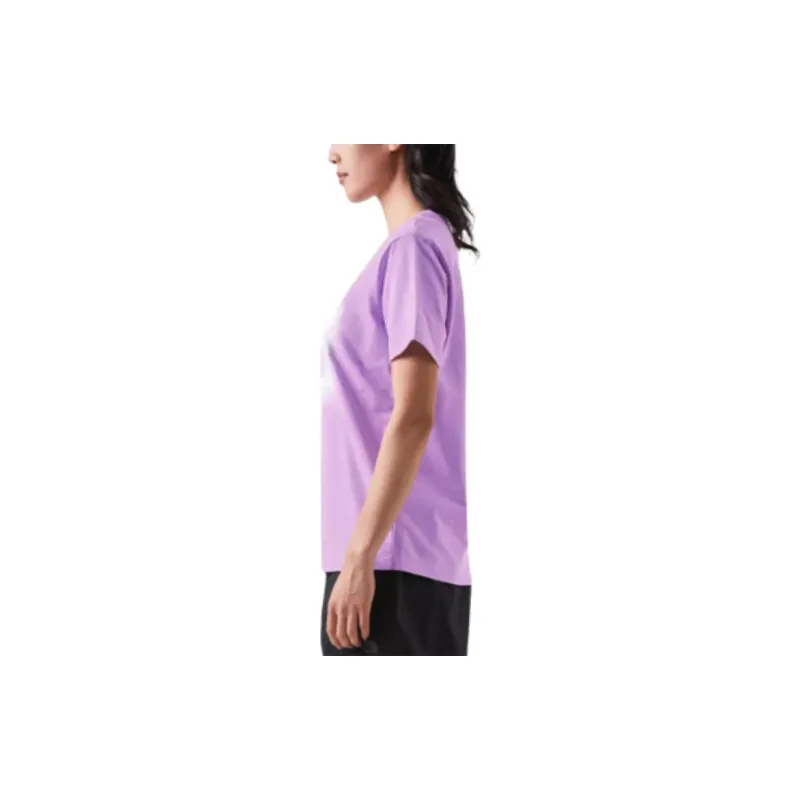 THE NORTH FACE Set in Sleeve T Shirt Women's Purple-3