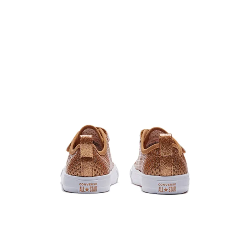 Converse Chuck Taylor All Star Pacific Lights Low Top Toddler Shoes Copper Infant And Toddler-4