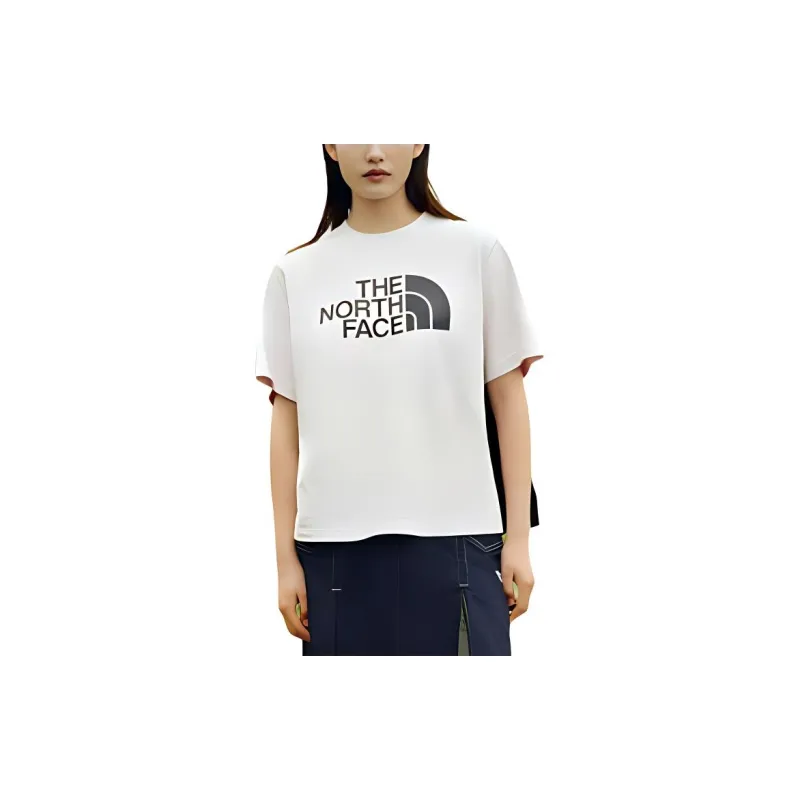 THE NORTH FACE T Shirt Women's White/Black-1