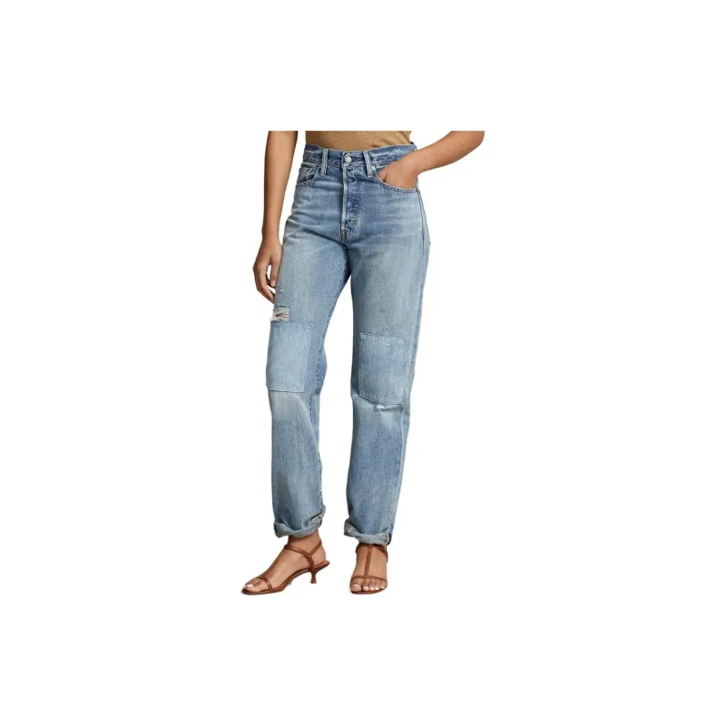 Polo Ralph Lauren FW23 Jeans Women's Blue-2