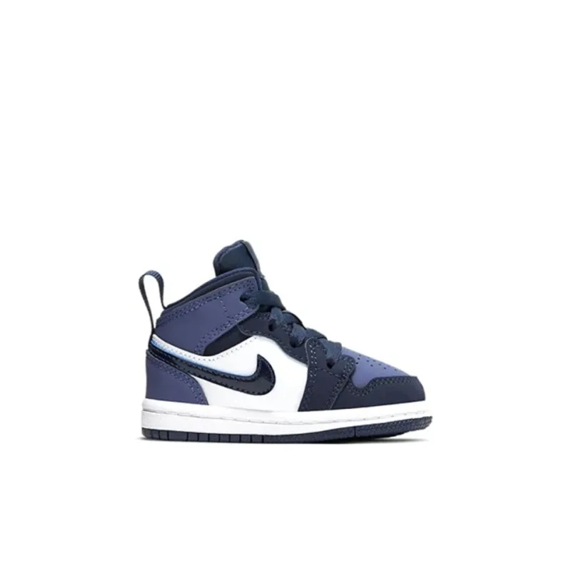 Jordan 1 Mid Obsidian Sanded Purple TD-1